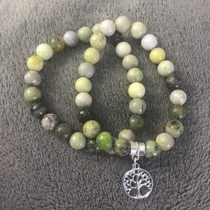Tree of Life Tree Jasper Bracelets
